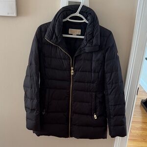 Women's Black Michael Kors Quilted Jacket